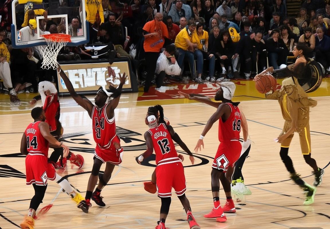 2020年NBA勇士对公牛巅峰对决精华解析(图1)